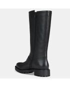 Bottes en Cuir Hoara noires