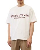 T-Shirt 100% Coton Bio col rond logo brodé blanc