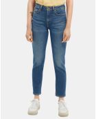 Jean Slim High Five Taille Haute bleu