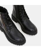 Boots en Cuir Iridea noires