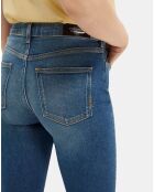 Jean Slim High Five Taille Haute bleu