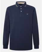 Polo piqué Regular Fit bleu