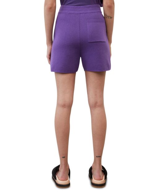 Short en maille Relax violet