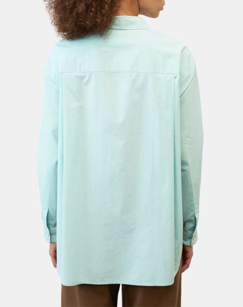 Chemise boyfriend bleu clair
