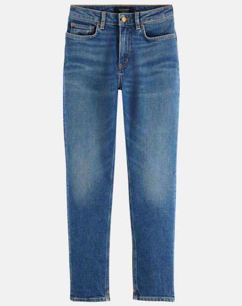 Jean Slim High Five Taille Haute bleu