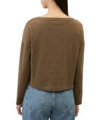 T-Shirt jersey stretch marron