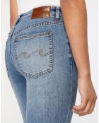 Jean Slim Shoreline bleu moyen