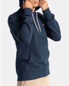 Sweat à capuche Cornell class bleu marine