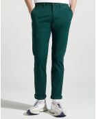 Pantalon chino 1985 Bleecker vert bouteille