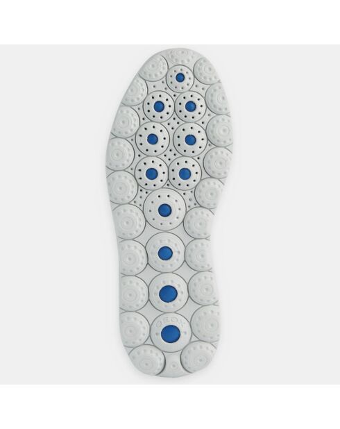 Baskets en Velours de Cuir Spherica bleu marine