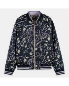 Blouson Bomber Réversible multicolore