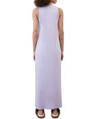 Robe maxi violet clair