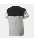 T-Shirt Power noir/gris