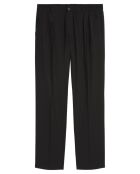 Pantalon 100% Laine Belsbo jogger noir