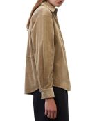 Chemise en Velours côtelé marron