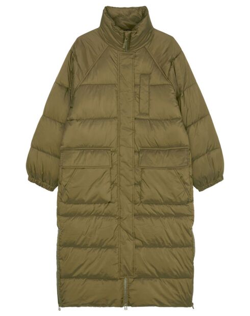 Doudoune longue Puffer kaki