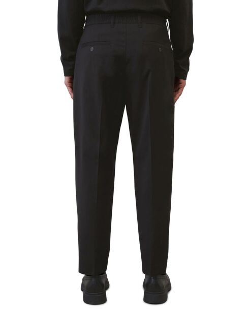 Pantalon 100% Laine Belsbo jogger noir