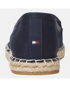 Espadrilles Logo bleu marine