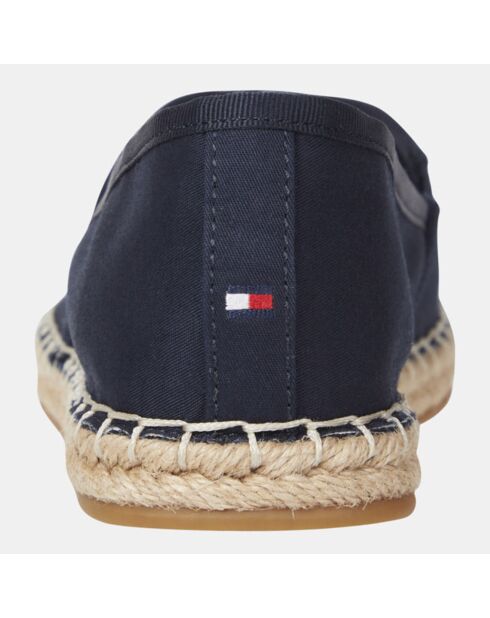 Espadrilles Logo bleu marine