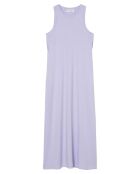 Robe maxi violet clair