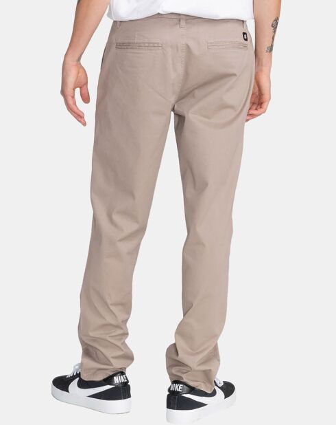 Pantalon chino Howland class beige