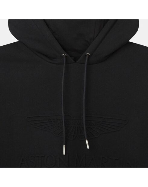 Sweat à capuche Aston Martin Racing Embossed noir