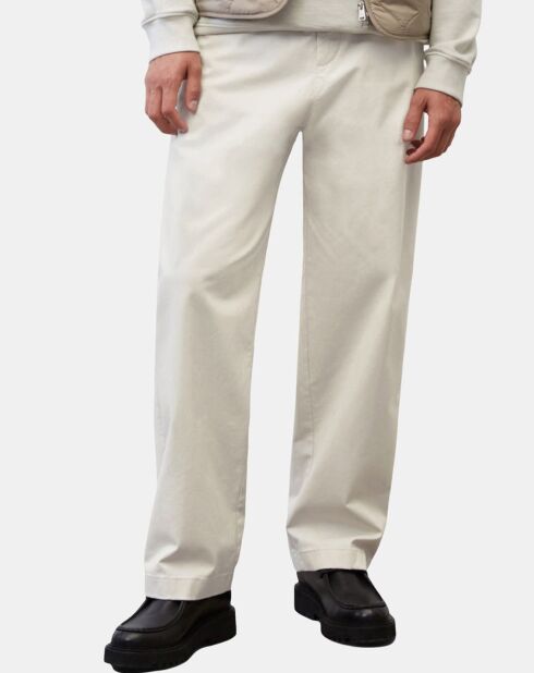 Pantalon Mossbo oversize beige clair