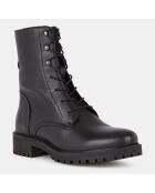 Bottines en Cuir Hoara noires