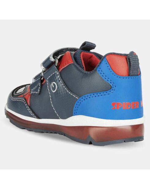 Baskets Todo Spider-Man Geox x Marvel bleu/noir