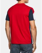 T-Shirt Bicolore Aston Martin Racing bleu/rouge