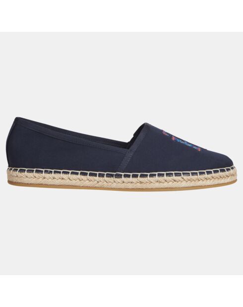 Espadrilles Logo bleu marine