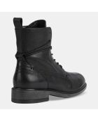 Boots en Cuir Catria noires