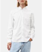 Chemise oxford  Regular Fit 100% Coton Bio blanche