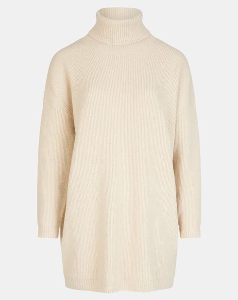 Ecru Love Dancing gebreide jurk