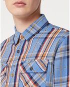 Chemise Regular Fit en Flanelle Western multicolore