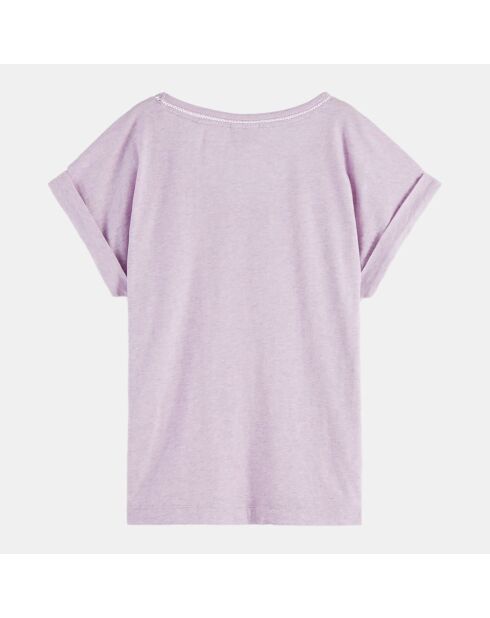 T-Shirt Snoop Classic violet clair