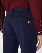 Pantalon chino Dad bleu marine