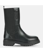 Chelsea Boots en Cuir Iridea noires