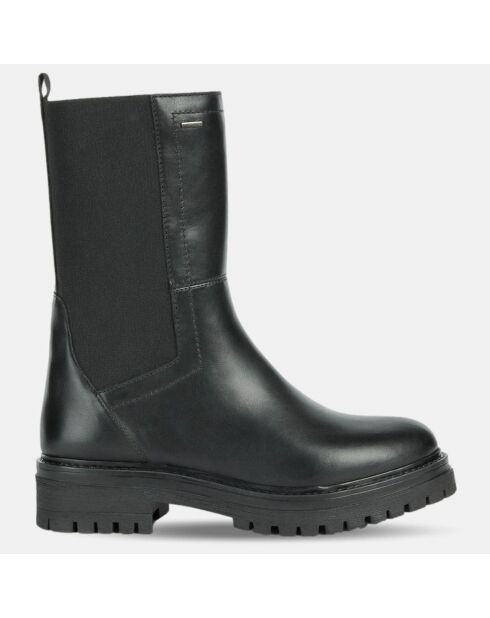 Chelsea Boots en Cuir Iridea noires