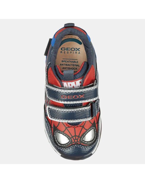 Baskets Todo Spider-Man Geox x Marvel bleu/noir