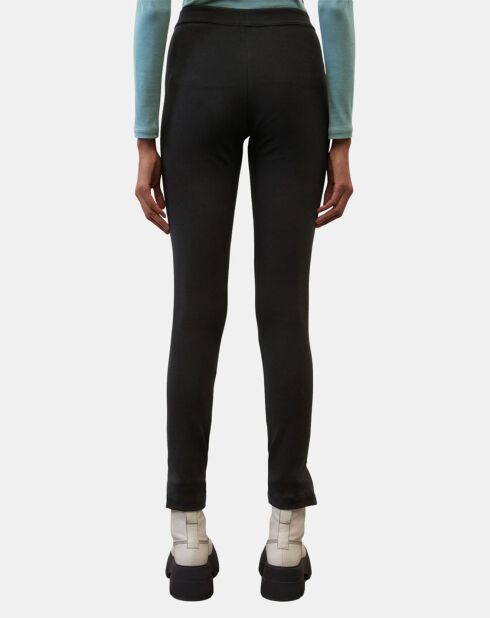 Legging zippé noir