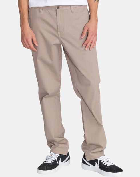 Pantalon chino Howland class beige
