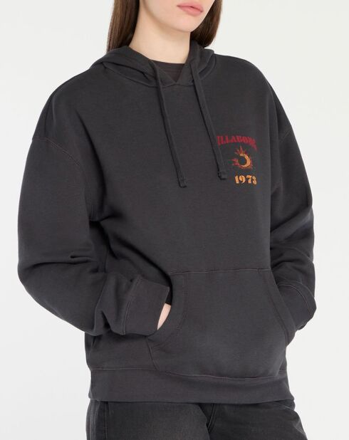 Sweat Oversize Ride out gris foncé