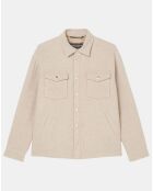 Veste en Laine mélangée Thermor beige