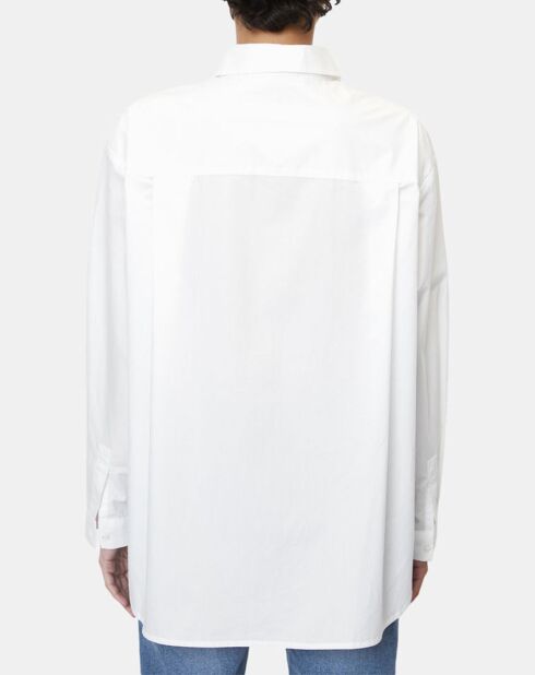 Chemise boyfriend blanche