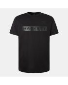 T-Shirt Aston Martin Racing Silver noir