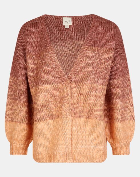 Gilet Cool brise tie & dye orange