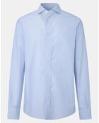 Chemise Classic Fit rayée bleu ciel