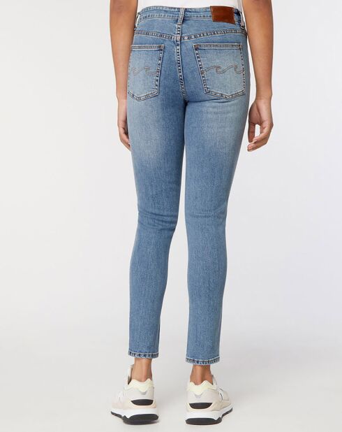 Jean Slim Shoreline bleu moyen