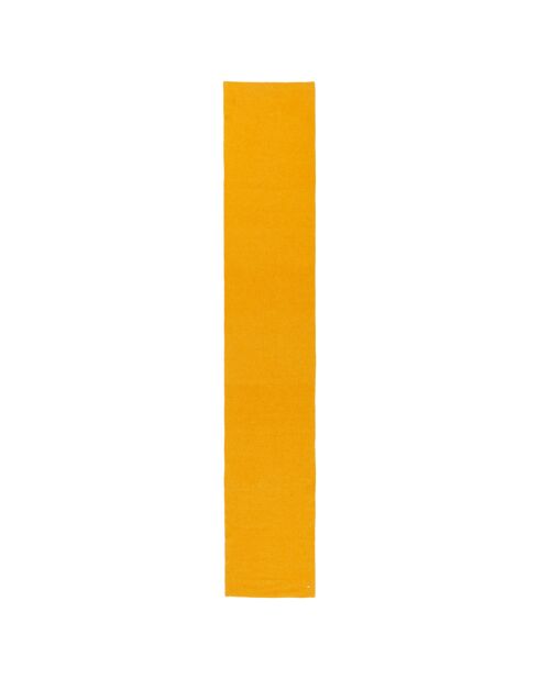Echarpe large en Alpaga & Laine mélangés orange